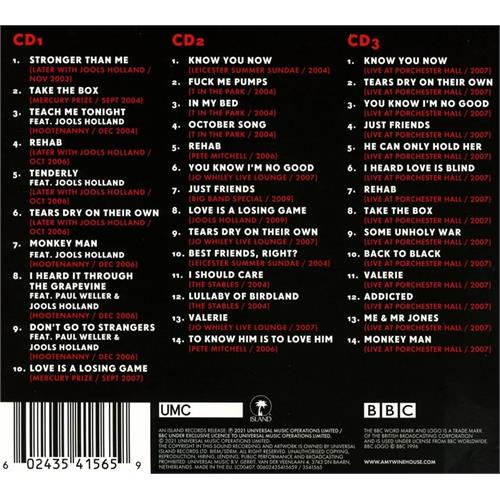 Amy Winehouse At The BBC (3CD)