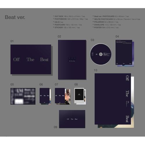 I.M (Monsta X) Off The Beat (Beat Ver.) (CD)