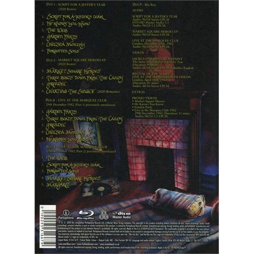 Marillion Script For A Jester's Tear (4CD+BD-A/V)