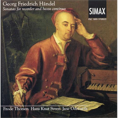Frode Thorsen Handel: Sonatas For Recorder (CD)