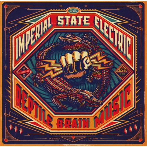 Imperial State Electric Reptile Brain Music - LTD Rød (LP)