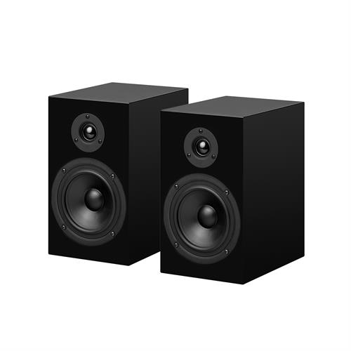 Pro-Ject Speaker Box 5, svart høyglans 2-veis stativ/bokhylle-høyttaler