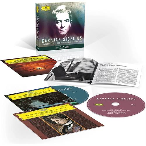 Herbert von Karajan Complete Sibelius Recordings… (5CD+BD-A)