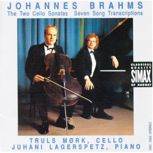 Truls Mørk Brahms: Cello Sonatas & Seven Songs…(CD)