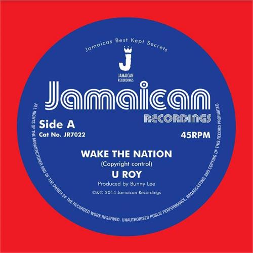 U Roy Wake The Nation/Non Violence (7")