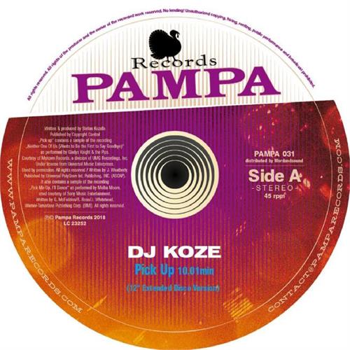 DJ Koze Pick Up (Extended Disco Version)… (12")