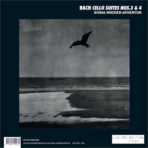 Sonia Wieder-Atherton J.S. Bach: Cello Suites Nos. 3 & 4 (2LP)