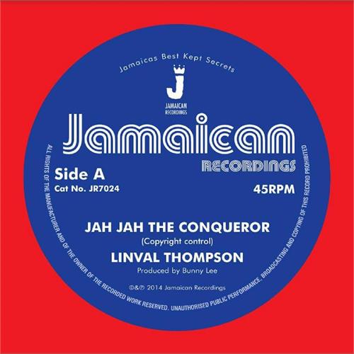 Linvall Thompson Jah Jah The Conqueror/Version (7")