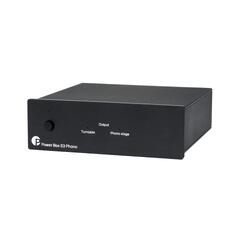 Pro-Ject Power Box S3 Phono, svart Strømforsyning til RIAA-trinn/phono