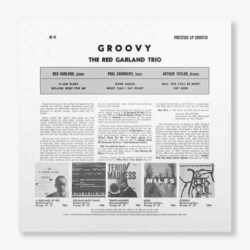 Red Garland Trio Groovy - LTD (LP)