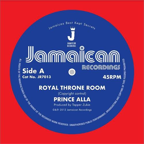 Prince Alla Royal Throne Room/Hail Rastafari (7")