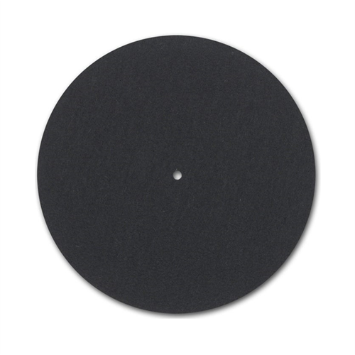 Rega standard filtmatte, svart Platespillermatte, 100% ull