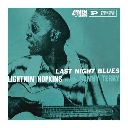 Lightnin' Hopkins with Sonny Terry Last Night Blues (LP)
