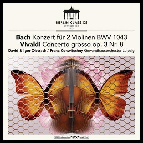 David & Igor Oistrach/Franz Konwitschny Bach: Violin Concertos (LP)