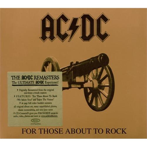AC/DC For Those About To Rock, We Salute… (CD)