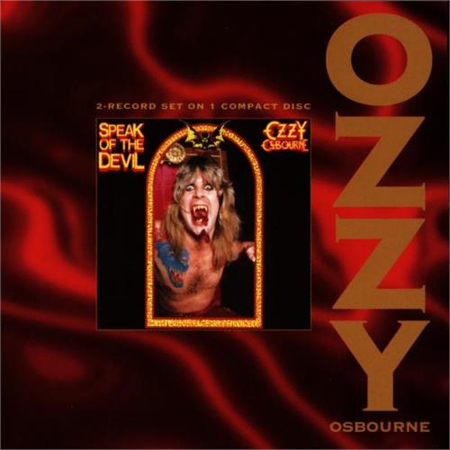 Ozzy Osbourne Speak Of The Devil (CD)