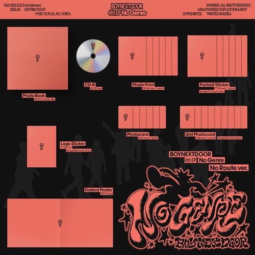 Boynextdoor 4th EP (No Genre) (No Route ver.) (CD) 