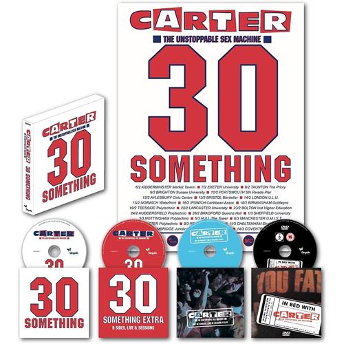 Carter The Unstoppable Sex Machine 30 Something (3CD+DVD) 