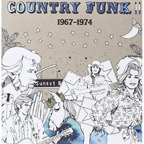Diverse Artister Country Funk II 1967-1974 (CD)