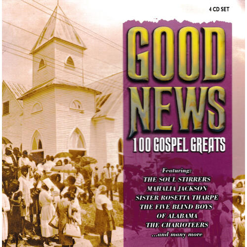 Diverse Artister Good News - 100 Gospel Greats (4CD) 