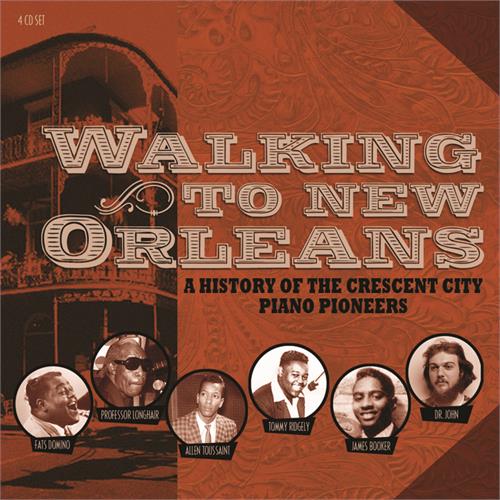 Diverse Artister Walking To New Orleans: Crescent… (4CD) 