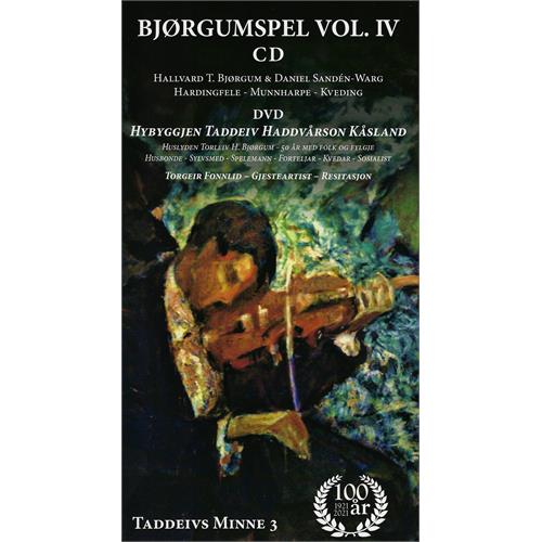 Hallvard T. Bjørgum & Daniel Sandén-Warg Bjørgumspel Vol. IV - Taddeivs… (CD+DVD)