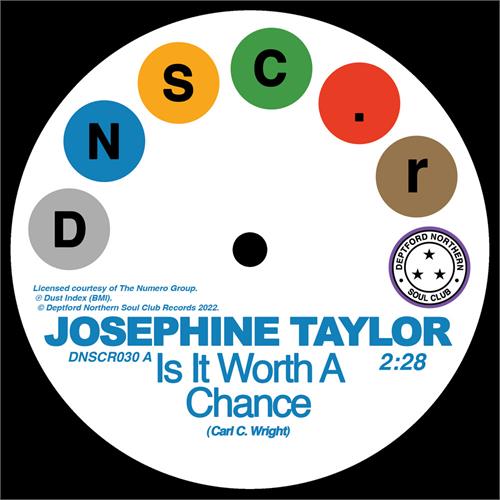 Josephine Taylor/Krystal Generation Is It Worth A Chance/Satisfied (7")
