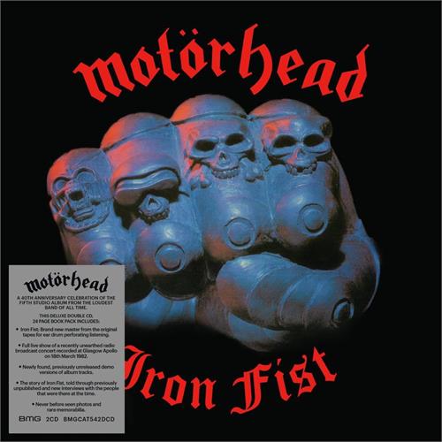 Motörhead Iron Fist - 40th Anniversary DLX (2CD)