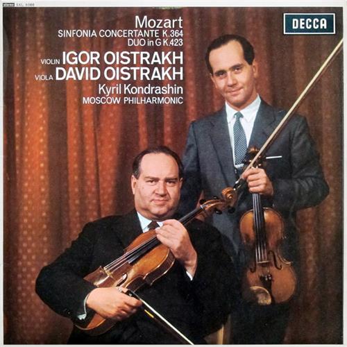 Mozart Sinfonia Concertante (LP)