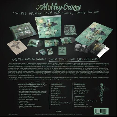 Mötley Crüe Dr. Feelgood: 35th…Box Set - LTD (3CD) 