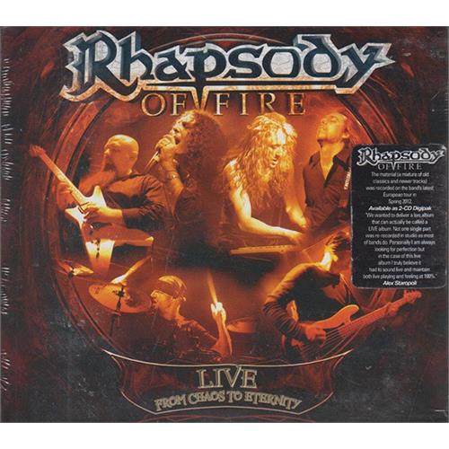 Rhapsody Of Fire Live - From Chaos To Eternity (2CD)