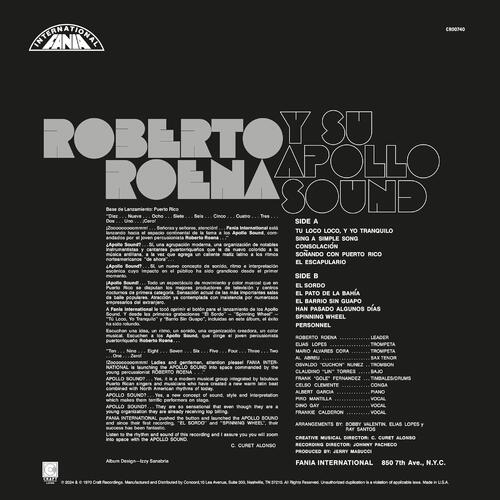Roberto Roena Y Su Apollo Sound Roberto Roena Y Su Apollo Sound (LP) 
