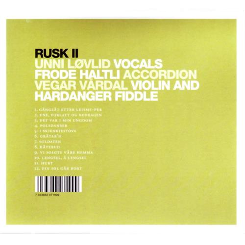 Rusk (Løvlid/Haltli/Vårdal) Rusk 2 (CD)