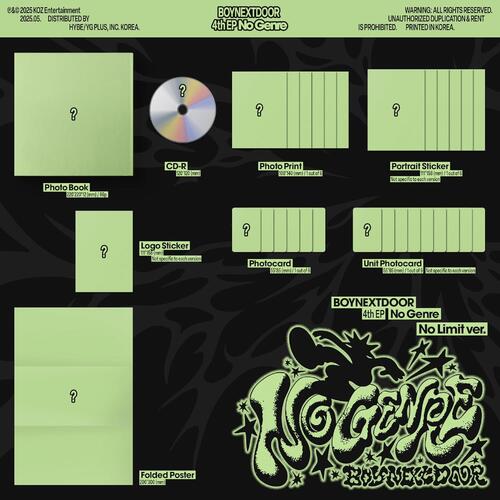Boynextdoor 4th EP (No Genre) (No Limit ver.) (CD) 