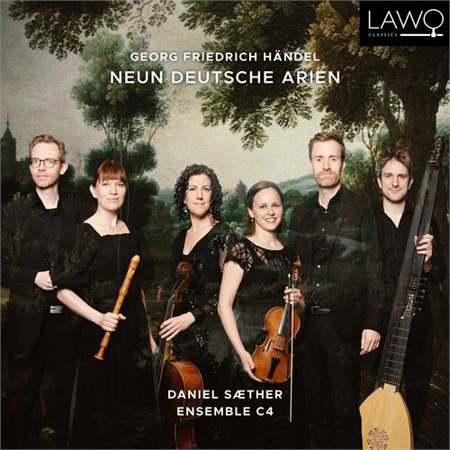 Daniel Sæther & Ensemble C4 Handel: Neun Seutsche Arien (CD)