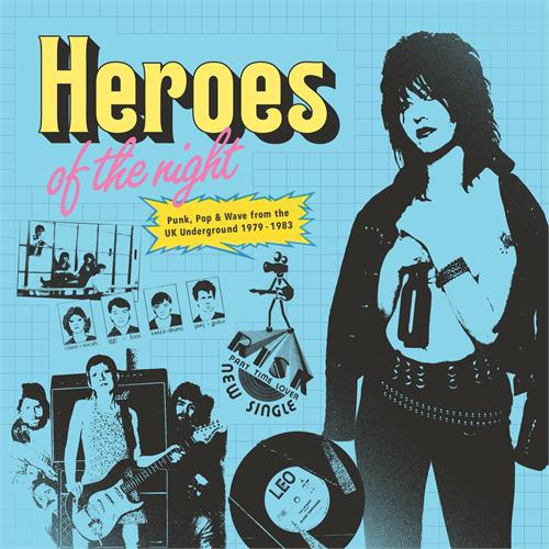 Diverse Artister Heroes Of The Night: Punk, Pop… (LP)