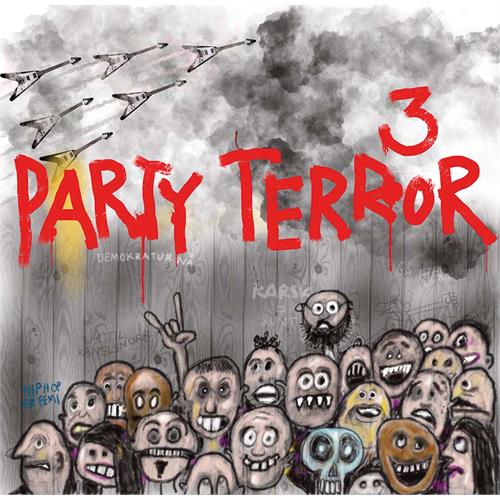 Diverse Artister Party Terror 3 - LTD (2LP)