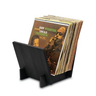 Dynavox ST40, LP-oppbevaring, svart Browsekrybbe, plass for ca 40 LP-er