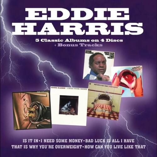 Eddie Harris Is It In/I Need Some Money/Bad… (4CD) 