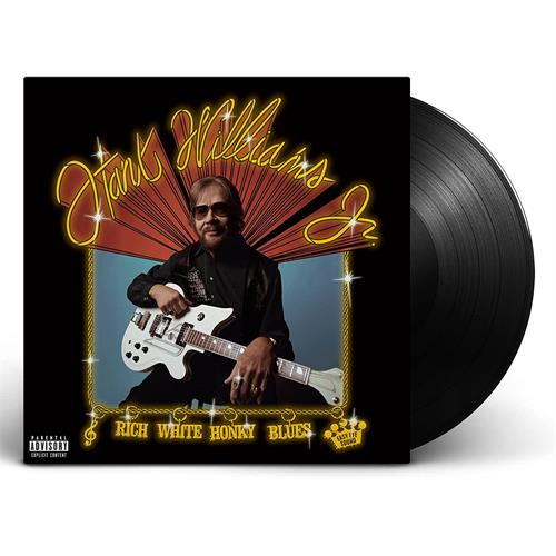 Hank Williams Jr. Rich White Honky Blues (LP)