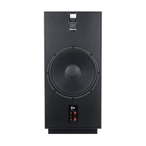 Klipsch Forte IV, valnøtt 3-veis hornhøyttaler, 12/15" bass, 99 dB 