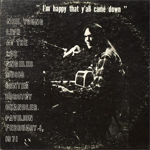 Neil Young Dorothy Chandler Pavilion 1971 (LP)