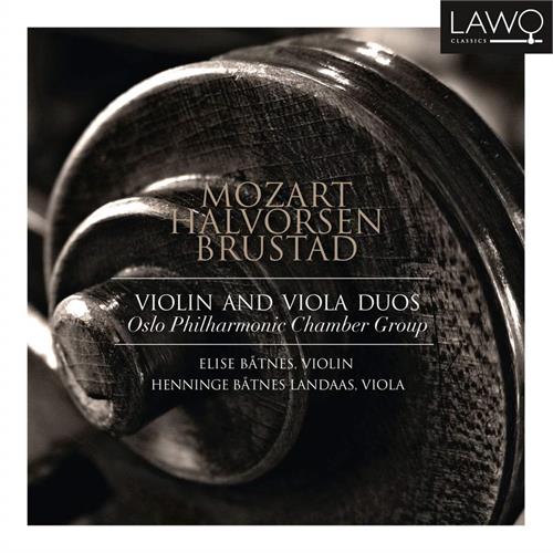 Oslo Philharmonic Chamber Group Mozart, Brustad & Halvorsen: Violin…(CD) 