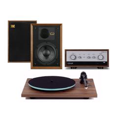 Rega Planar 2 + Leak Audio + Wharfedale Komplett anlegg med platespiller