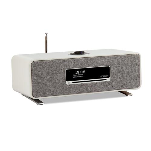 Ruark R3S, stereoanlegg med CD-spiller DAB+ radio, Spotify, Bluetooth, lys grå 