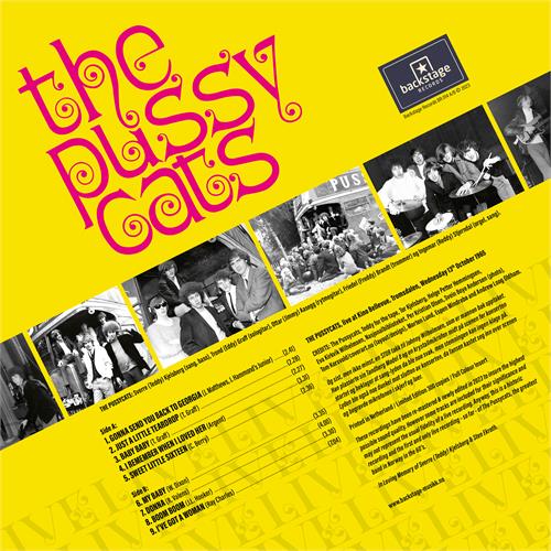 The Pussycats Live 1965 - 2. Press GUL (LP)