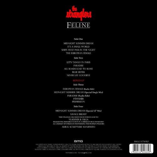 The Stranglers Feline: 40th Anniversary Edition (2LP) 