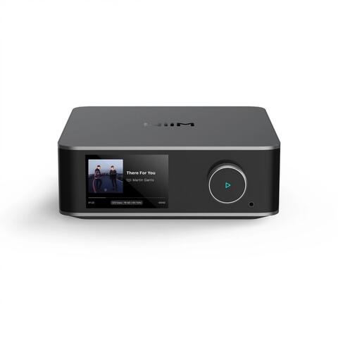 WiiM Ultra, streamer/forforsterker MM-RIAA,  HDMI-ARC, grafitt
