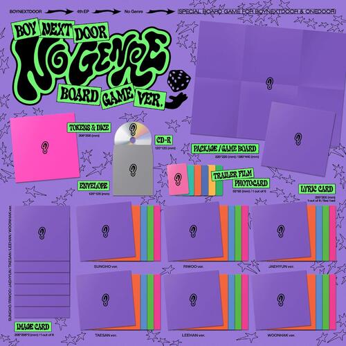Boynextdoor 4th EP (No Genre) (Board Game ver.) (CD) 