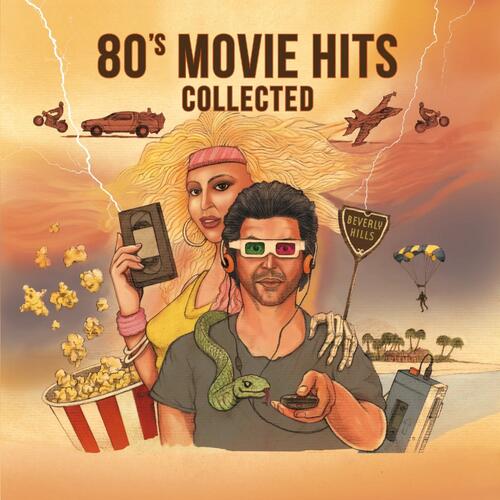 Diverse Artister 80's Movie Hits Collected - LTD (2LP)
